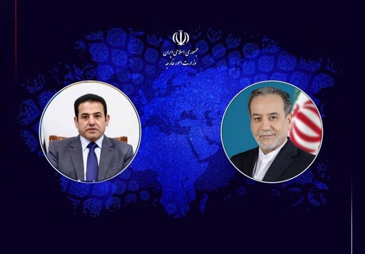 تماس تلفنی عراقچی با مشاور امنیت ملی نخست وزیر عراق