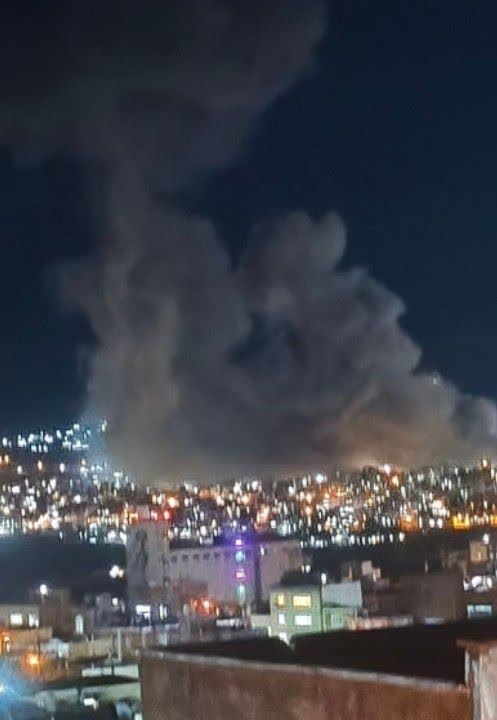 حمله موشکی به سقز و آسیب به مناطق مسکونی