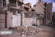 تخریب مناطق مسکونی سنندج در پی حملات هوایی آمریکایی-اسرائیلی/عکاس: عرفان کرمی
