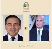 Iraq and Spain stress the need to achieve a ceasefire in the region