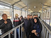 وضعیت تردد پایانه مرزی بازرگان ماکو عادی است