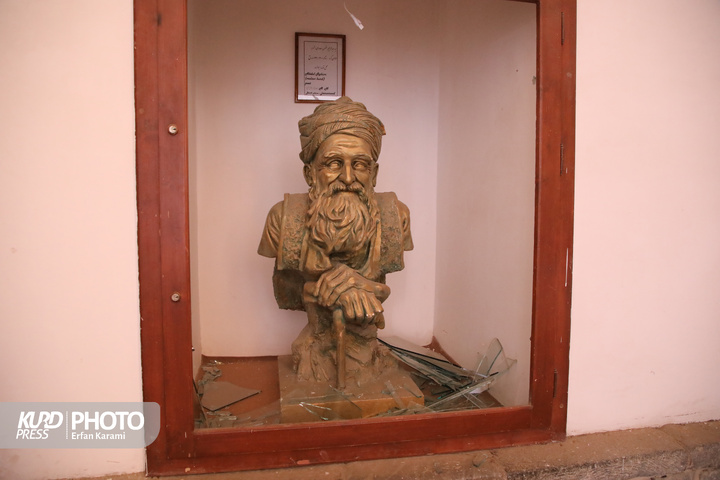 آثار حملات هوایی به بناهای تاریخی سنندج /عکاس: عرفان کرمی