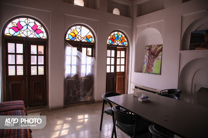 آثار حملات هوایی به بناهای تاریخی سنندج /عکاس: عرفان کرمی