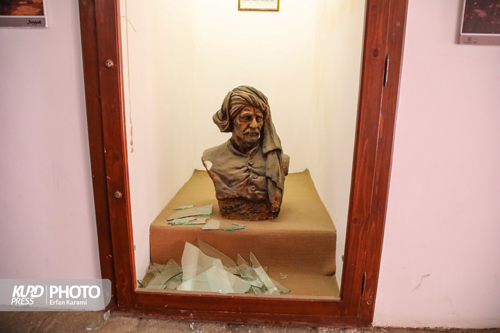 آثار حملات هوایی به بناهای تاریخی سنندج /عکاس: عرفان کرمی