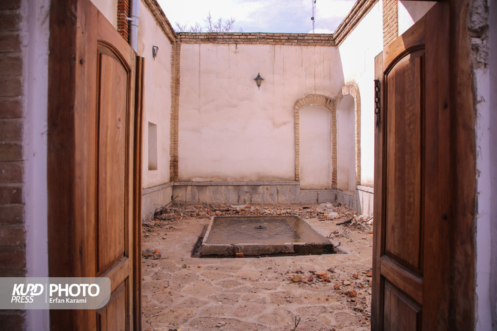 آثار حملات هوایی به بناهای تاریخی سنندج /عکاس: عرفان کرمی