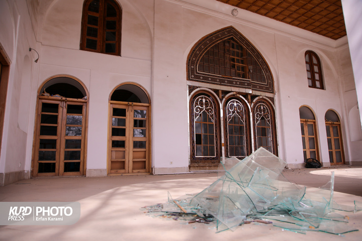 آثار حملات هوایی به بناهای تاریخی سنندج /عکاس: عرفان کرمی