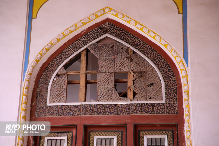 آثار حملات هوایی به بناهای تاریخی سنندج /عکاس: عرفان کرمی