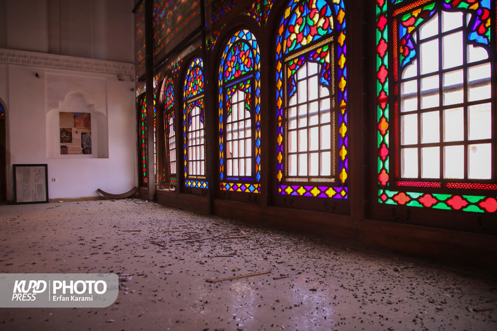 آثار حملات هوایی به بناهای تاریخی سنندج /عکاس: عرفان کرمی