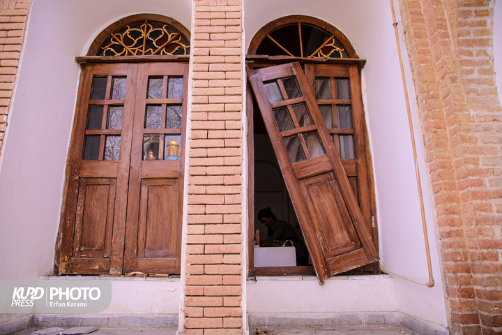 آثار حملات هوایی به بناهای تاریخی سنندج /عکاس: عرفان کرمی