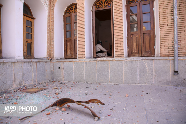 آثار حملات هوایی به بناهای تاریخی سنندج /عکاس: عرفان کرمی