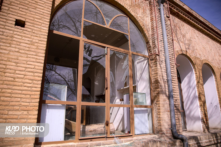 آثار حملات هوایی به بناهای تاریخی سنندج /عکاس: عرفان کرمی