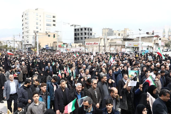 حضور پرشور مردم ایلام در راهپیمایی روز جهانی قدس