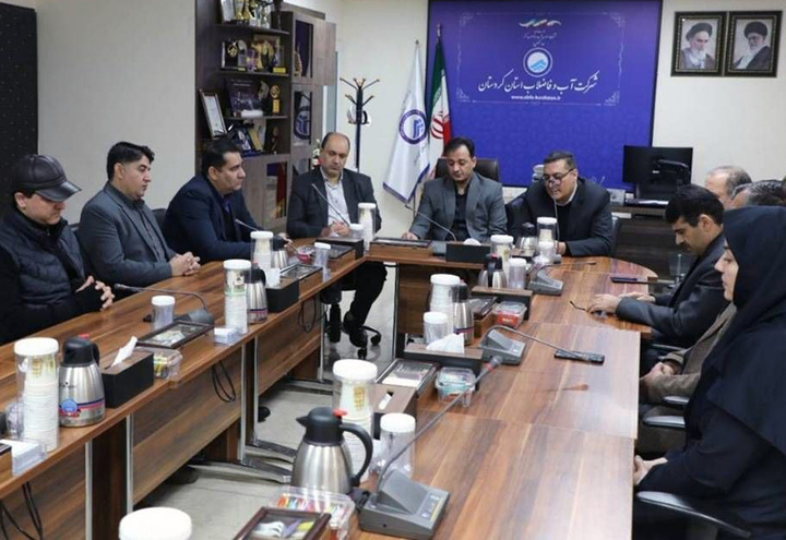 تأکید بازرس کل کردستان بر نظارت ۲۴ ساعته و هوشمندسازی شبکه آب شرب سنندج