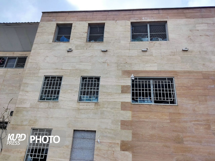 آثار حملات دشمن آمریکایی_صهیونیستی به اماکن ورزشی استان کردستان