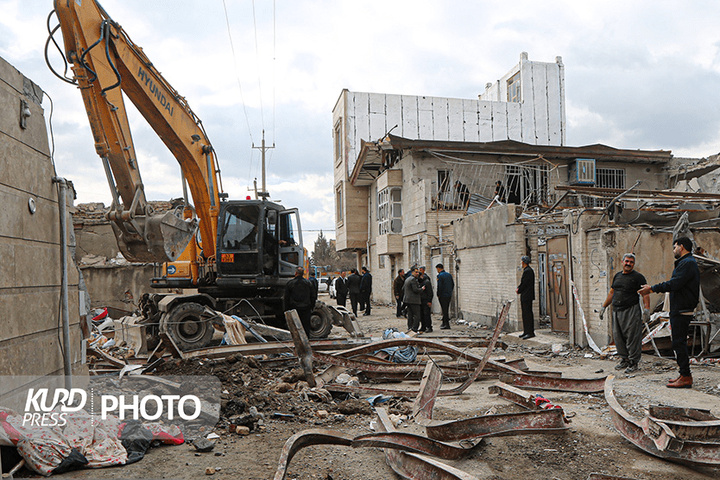 حمله و آسیب رساندن به مناطق مسکونی کرمانشاه