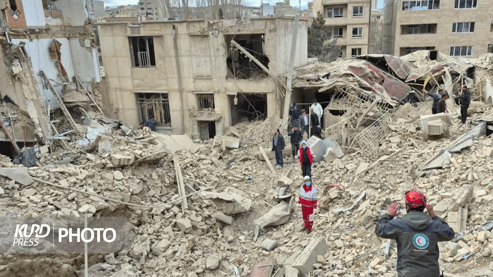 حمله و آسیب رساندن به مناطق مسکونی کرمانشاه