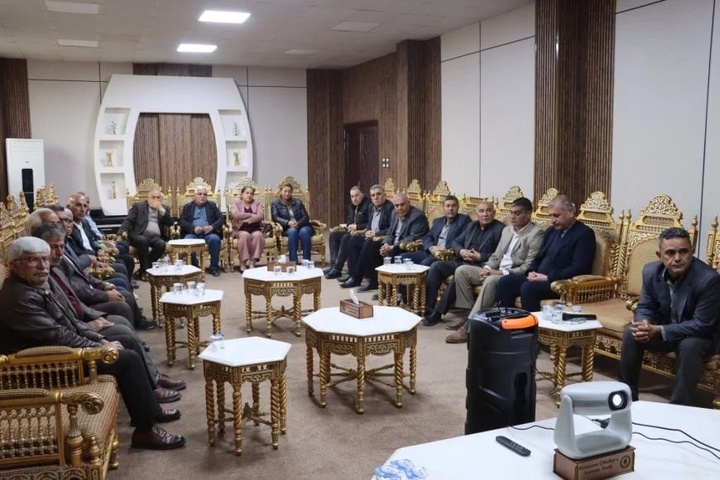 دیدار مظلوم عبدی با تشکل‌های کُردی کوبانی درباره اجرای توافق ۲۹ ژانویه