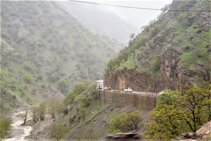 بازدید استاندار کرمانشاه از نوار مرزی پاوه و جوانرود