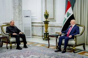 The President of Iraq and al-Sadegh stressed the importance of continuing the dialogues in the region