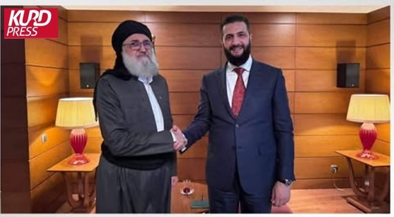 چهار مطالبه کُردی روی میز دمشق؛ روایت تازه از گفت‌وگوی عرفان عبدالعزیز با احمد الشرع