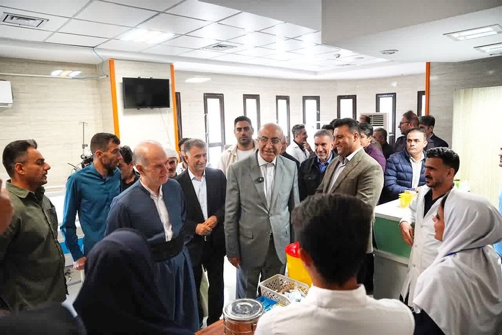 پیشرفت ۹۸ درصدی بیمارستان ثلاث باباجانی