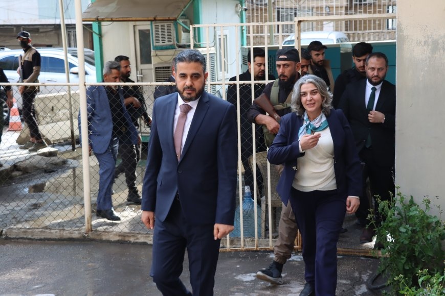 هیئت دولت موقت سوریه با احزاب و سازمانهای سیاسی در قامشلو دیدار کرد