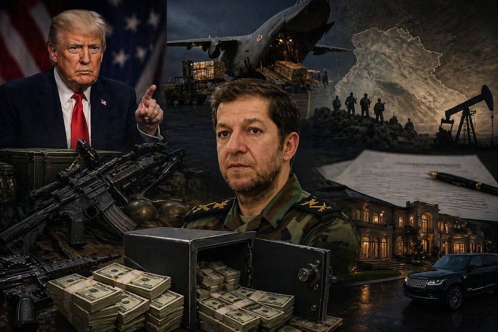 چیرۆکی چەکە ونبووەکانی پێنتاگۆن و کۆشکی ۳۰ ملیۆن دۆلاریی بارزانی