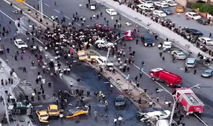 لە کەرکووک بارهەڵگرێک بە خێرایی ١٦٠ کم ئیستۆپی بڕیوە و ٧ کەس گیانیان لەدەستدا