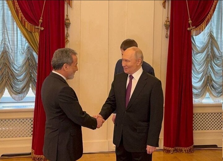 پوتین در دیداربا عراقچی: پیام رهبر معظم انقلاب ایران را دریافت کردم