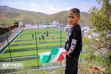افتتاح زمین چمن مصنوعی روستای کیلانه / عکاس : عرفان کرمی