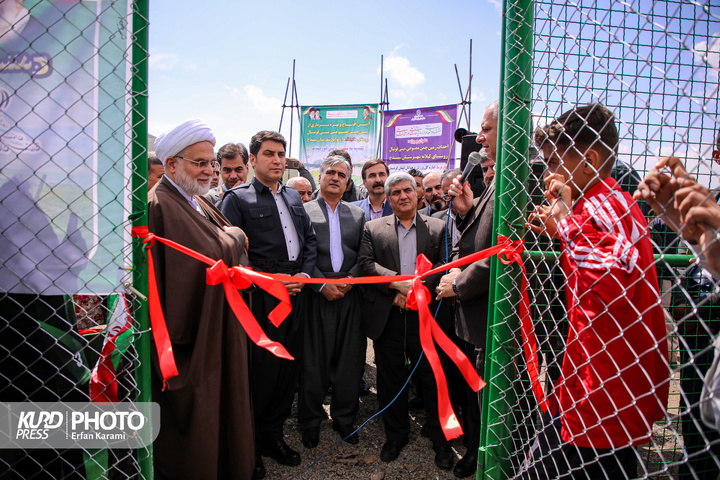 افتتاح زمین چمن مصنوعی روستای کیلانه / عکاس : عرفان کرمی