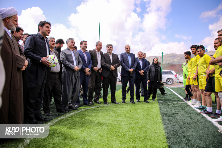 افتتاح زمین چمن مصنوعی روستای کیلانه / عکاس : عرفان کرمی
