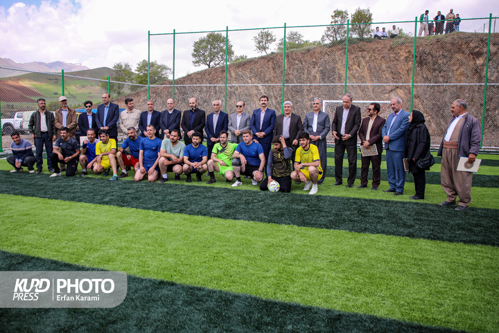 افتتاح زمین چمن مصنوعی روستای کیلانه / عکاس : عرفان کرمی
