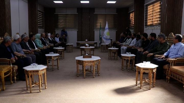 دیدار هیئت دولت موقت سوریه با مدیریت کوبانی؛ تأکید بر ادغام خدمات و صلح داخلی