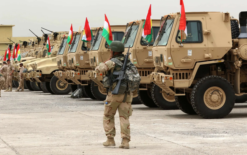 Why did America stop supporting Peshmerga forces?