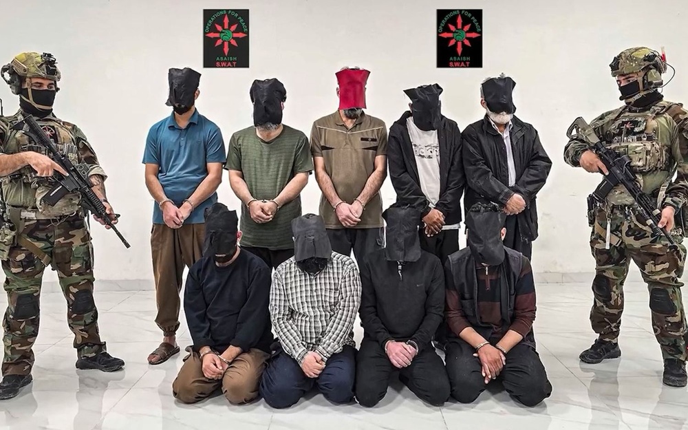 دەستگیر کردنی ۹ تیرۆریستی داعش لە هەرێمی کوردستان ڕاگەیێندرا