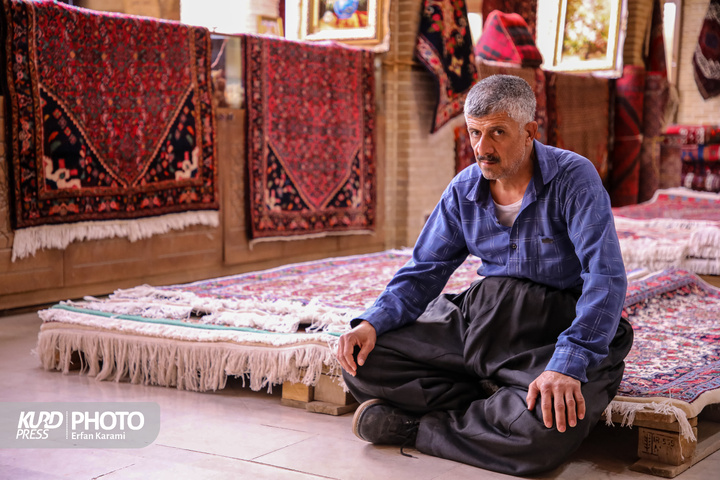دومین نمایشگاه فرش دستباف (( گلاویژ سنه )) / عکاس : عرفان کرمی