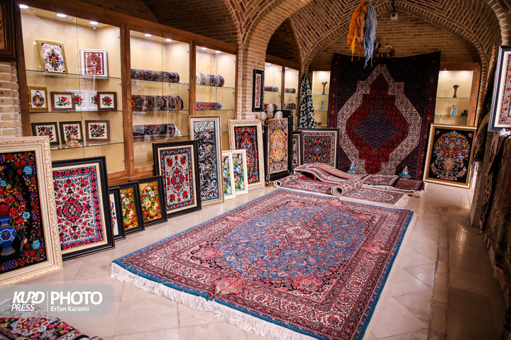 دومین نمایشگاه فرش دستباف (( گلاویژ سنه )) / عکاس : عرفان کرمی