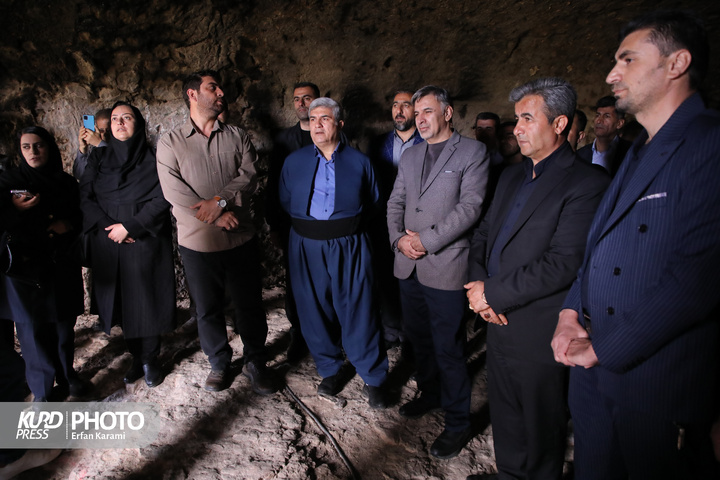 تور خبری غار معبد کرفتو / عکاس : عرفان کرمی
