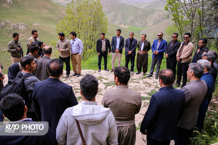 تور خبری غار معبد کرفتو / عکاس : عرفان کرمی