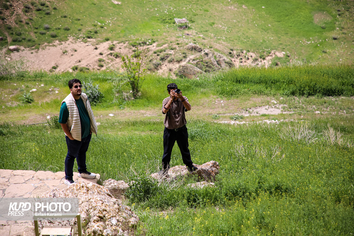تور خبری غار معبد کرفتو / عکاس : عرفان کرمی