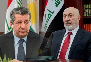 واکنش کنایه‌آمیز مسرور بارزانی به سؤال درباره عدم دیدار با رئیس‌جمهور عراق