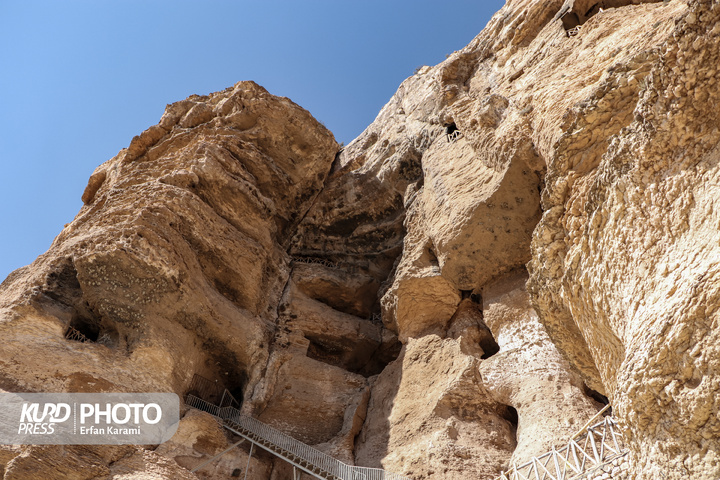 غار معبد کرفتو ؛ میراثی تاریخی در مسیر ثبت جهانی / عکاس : عرفان کرمی