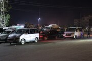 The eighth group of Afrin displaced families returned to their city
