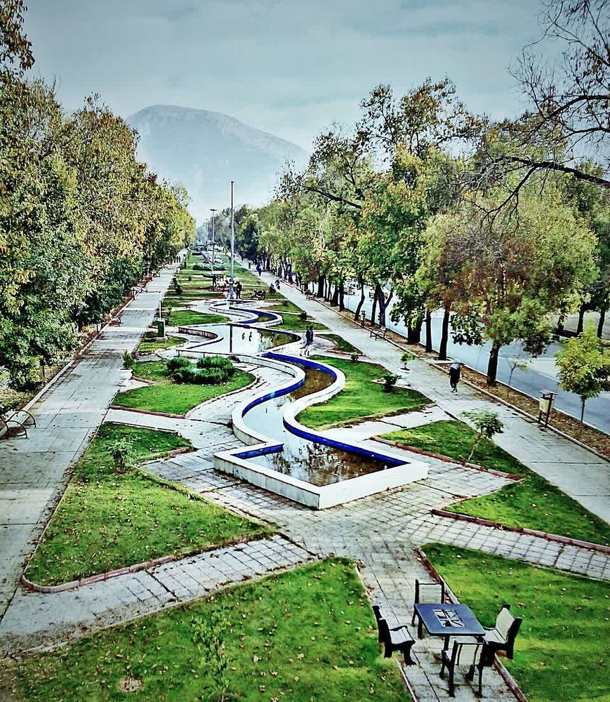 تاق بستان؛ زیباترین بلوار غرب کشور