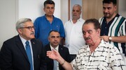 عیادت مقامات حزب عدالت و توسعه از ابراهیم تاتلیسس در بیمارستان