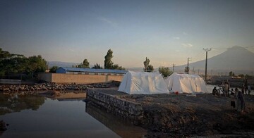 امدادرسانی به سیل زدگان بورآلان ماکو ادامه دارد