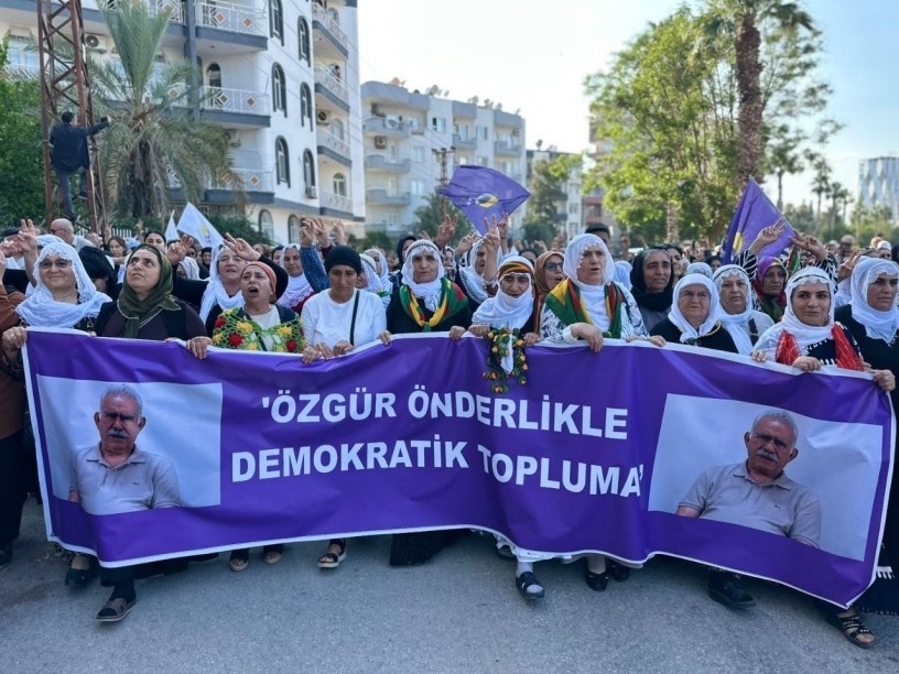 Broadcasting of Abdullah Ocalan's speech in Meeting One