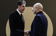 نێچیرڤان بارزانی لەگەڵ سەرۆکی پەرلەمانی ئێران کۆ بوویەوە