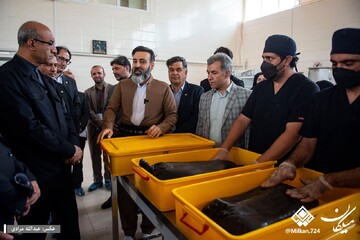 بزرگ‌ترین انبار هیزه روغن کرمانشاهی در جهان افتتاح شد